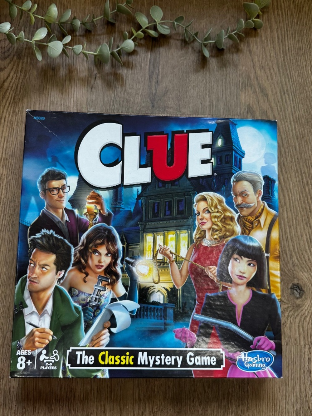 Hasbro Clue Classic Mystery Board Game Complete A5826